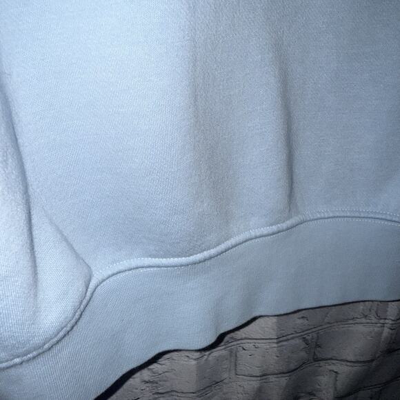 Denim & Flower Men’s Wild Plants Untamed Beauty NWOT Sweatshirt, Lt Blue~SOFT - Picture 8 of 11